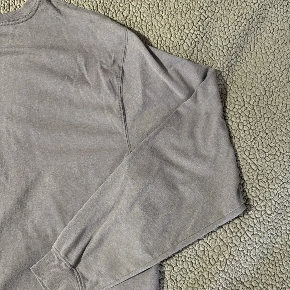Carhartt DEARBORN LOOSE LS LOGO T-SHIRT 2XLT - Tan Color Men's